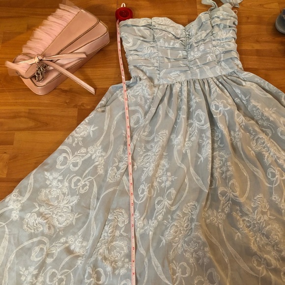 Blue Cinderella Gunne Sax Vintage Dress ๐๐ - Picture 10 of 11